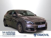 Usado Peugeot 308 Allure 130 CV (95 kW) 2021 Gris / plata Berlina