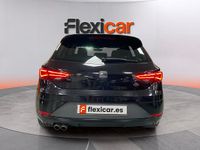 Usado Seat Leon FR 125 CV (91 kW) 2018 Negro Berlina