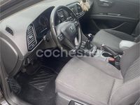 Usado Seat Leon Style 110 CV (80 kW) 2016 Negro Berlina