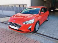 Usado Ford Focus Trend 120 CV (88 kW) 2019 Rojo Familiar