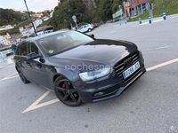 Usado Audi A4 S-Line 245 CV (180 kW) 2015 Azul Familiar
