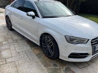Usado Audi S3 300 CV (220 kW) 2014 Blanco Berlina