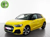 Begagnad Audi A1 Sportback Black Edition 110 HK (80 kW) 2022 Gul Halvkombi