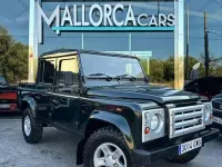 Usado Land Rover Defender 122 CV (89 kW) 2010 Negro Pickup/Camioneta