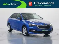Usado Skoda Scala Ambition 116 CV (85 kW) 2020 Azul Utilitario