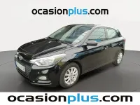 Usado Hyundai i20 75 CV (55 kW) 2019 Negro Utilitario