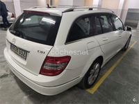 Usado Mercedes C220 Elegance 170 CV (125 kW) 2010 Blanco Familiar