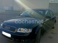 Usado Audi A4 130 CV (95 kW) 2002 Negro Berlina