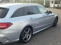 Usado Mercedes C300 245 CV (180 kW) 2017 Azul Familiar
