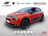 Usado Citroën C3 PureTech 110 CV (80 kW) 2017 Naranja Utilitario