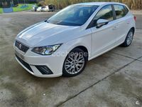 Usado Seat Ibiza Style 95 CV (69 kW) 2017 Blanco Berlina