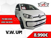 Usado VW up! move up! 60 CV (44 kW) 2018 Blanco Utilitario