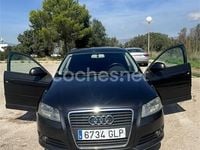Usado Audi A3 105 CV (77 kW) 2009 Negro Utilitario