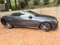 Usado Mercedes E350 252 CV (185 kW) 2015 Gris / plata Descapotable