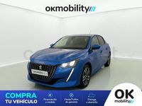 Usado Peugeot 208 Allure 100 CV (73 kW) 2021 Azul Utilitario