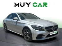 Usado Mercedes C200 150 CV (110 kW) 2019 Gris Berlina