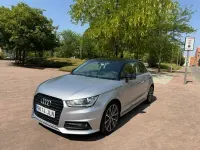 Usado Audi A1 S-Line 90 CV (66 kW) 2016 Gris / plata Utilitario