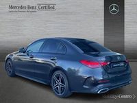Usado Mercedes C220 AMG line 200 CV (147 kW) 2022 Graphite grey  metallic paint Berlina