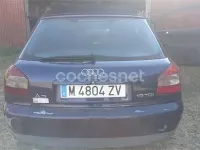Usado Audi A3 Ambition 110 CV (80 kW) 2000 Azul Utilitario
