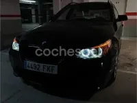 Usado BMW 525 177 CV (130 kW) 2007 Negro Familiar