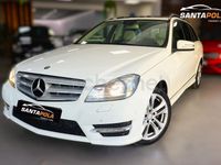 Usado Mercedes C250 Avantgarde 204 CV (150 kW) 2013 Blanco Familiar