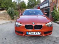Usado BMW 118 170 CV (125 kW) 2012 Naranja Utilitario