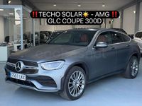 Usado Mercedes GLC300 245 CV (180 kW) 2020 Gris / plata Coupe