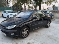 Usado Peugeot 206 CC Quiksilver 110 CV (80 kW) 2004 Negro Descapotable