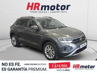 Usado VW T-Roc Life 110 CV (80 kW) 2023 Gris SUV