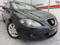 Usado Seat Leon Stylance 102 CV (75 kW) 2007 Negro Utilitario