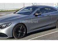 Usado Mercedes S63 AMG AMG 585 CV (430 kW) 2015 Gris / plata Coupe