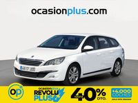 Usado Peugeot 308 Active 115 CV (84 kW) 2015 Blanco Familiar