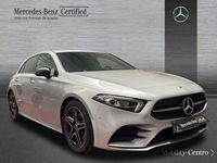 Usado Mercedes A180 AMG line 116 CV (85 kW) 2022 Iridiumsilver, metallic paint Berlina