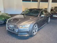 Usado Audi A5 Sportback S-Line 190 CV (139 kW) 2019 Gris / plata Utilitario