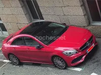 Usado Mercedes CLA220 190 CV (139 kW) 2018 Rojo Berlina