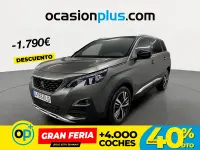 Usado Peugeot 5008 GT-line 130 CV (95 kW) 2018 Gris SUV