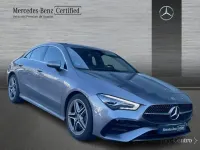 Usado Mercedes CLA200 AMG line 163 CV (119 kW) 2024 Mountaingrau  met. Coupe