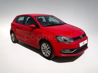 Käytetty VW Polo Advance 90 HP (66 kW) 2014 Punainen Sedan
