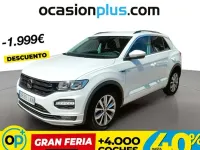 Usado VW T-Roc Advance 110 CV (80 kW) 2022 Blanco SUV