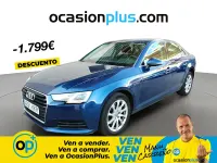 Usado Audi A4 Advanced 150 CV (110 kW) 2018 Azul Berlina