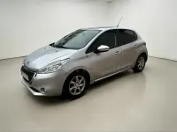 Usado Peugeot 208 Style 68 CV (50 kW) 2015 Gris / plata Utilitario