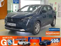 Usado Peugeot 3008 Active 130 CV (95 kW) 2021 Azul SUV