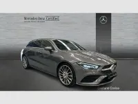 Usado Mercedes CLA200 Shooting Brake 150 CV (110 kW) 2021 Gris / plata Familiar