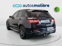 Usado Mercedes GLC220 AMG line 170 CV (125 kW) 2015 Negro SUV