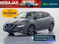 Usado Nissan Leaf Tekna 39 kW (54 CV) 2020 Gris Utilitario