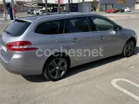 Usado Peugeot 308 SW GT-line 130 CV (95 kW) 2016 Gris / plata Familiar