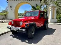 Usado Jeep Wrangler 118 CV (86 kW) 2003 Rojo SUV