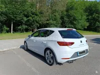 Usado Seat Leon FR 125 CV (91 kW) 2018 Blanco Berlina