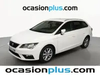 Usado Seat Leon ST Style 131 CV (96 kW) 2019 Blanco Familiar