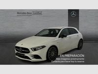 Usado Mercedes A180 AMG line 136 CV (100 kW) 2021 Pintura uni, blanco polar Utilitario